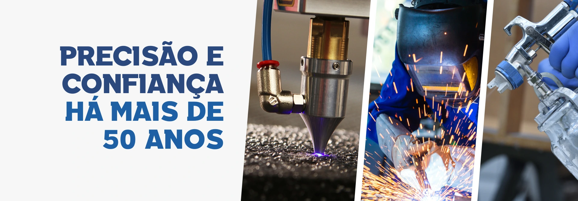 precisão e confiança, a mais de 50 anos